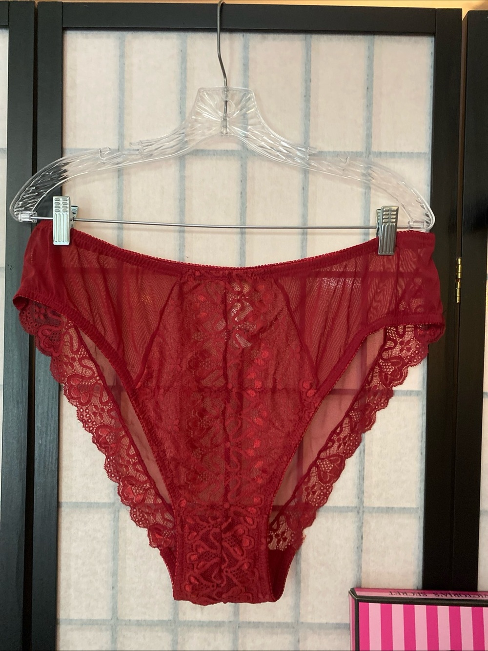 Ashley Stewart VTG Y2K NWT PANTIES Wom PLUS 9 Stretch Lace Hipster Approx 33”W